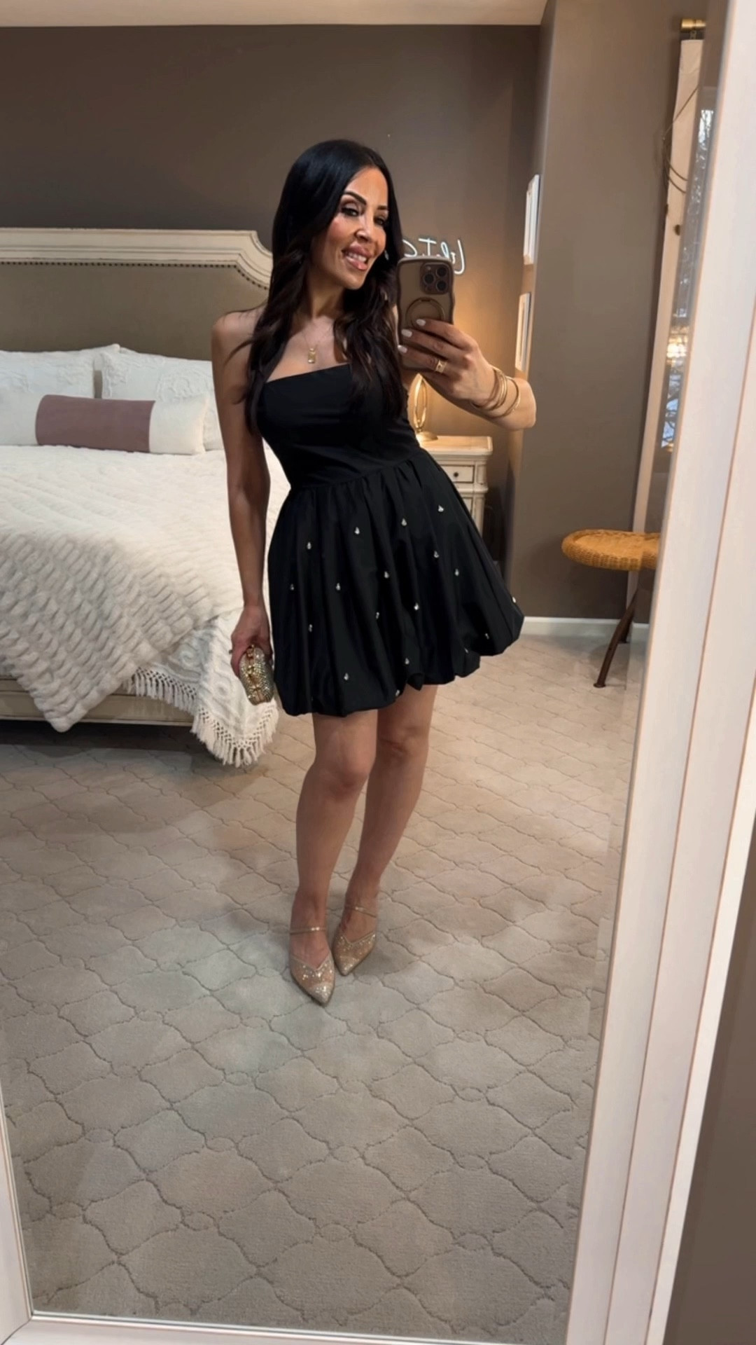 Proof that you don’t have to spend a fortune to look like a million bucks for New Year’s Eve. 💎 This entire look is from @Target. The quality is 10/10 and the fit is so flattering.

#TargetStyle #TargetHaul #NYEoutfit #NewYearsEve2025 #AffordableFashion #HolidayStyle #TargetFinds #PartyOutfit #OOTD #StyleOnABudget #mytargetstyle

#LTKFindsUnder50 #LTKHoliday #LTKOver40