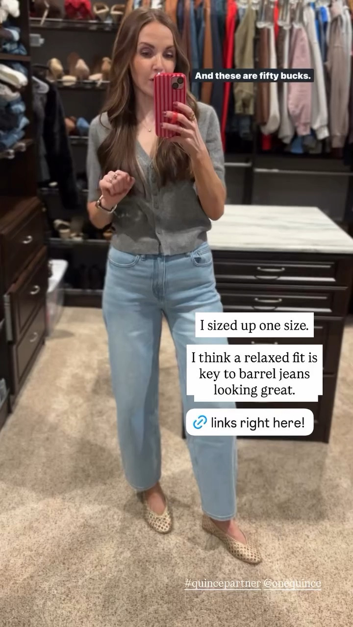 @Quince baby barrel- size up one for a more relaxed fit 

#LTKootd #LTKgrwm