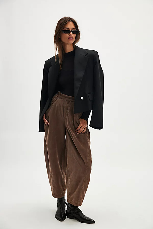 High Road Pull-On Barrel Cord Pants | Free People (Global - UK&FR Excluded)