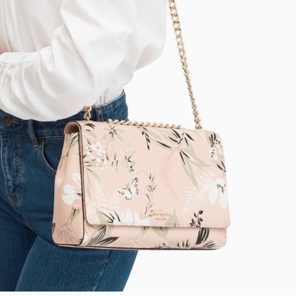 New Kate Spade Briar Lane Botanical Emelyn Bag | Poshmark