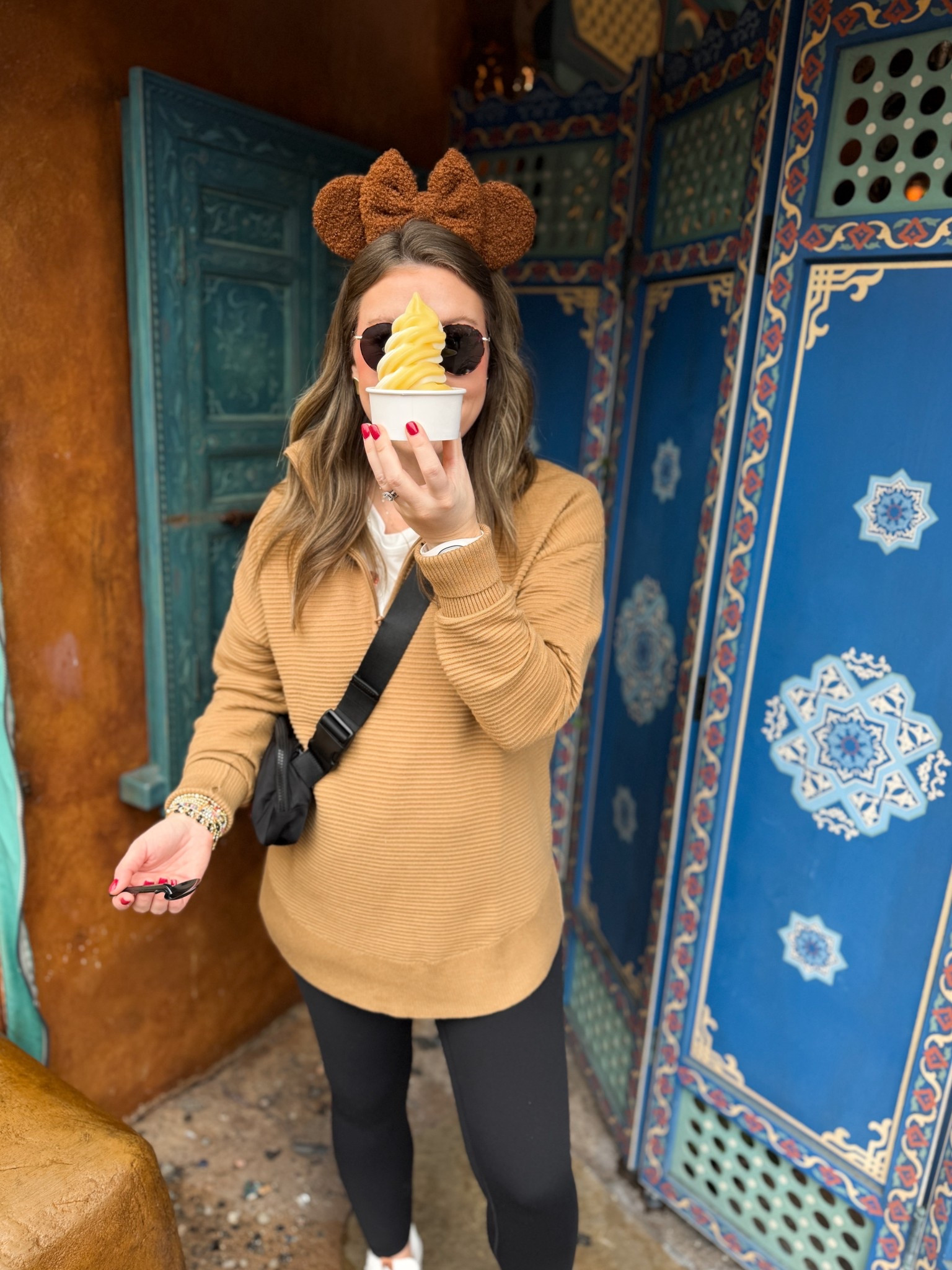 Comfy outfit for exploring Disney! This pullover looks and feels designer! It has a great length so it’s great paired with leggings! 

#LTKActive #LTKU #LTKTravel