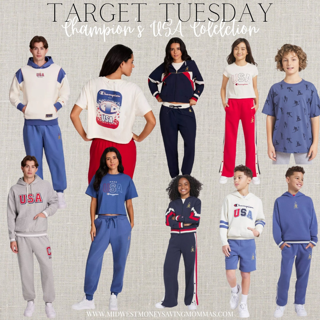 Champion USA collection

Target Tuesday  Olympics  sweatshirt  sweatpants  tshirt  winter outfits  loungewear  matching set 

#LTKgrwm #LTKootd #LTKSeasonal
