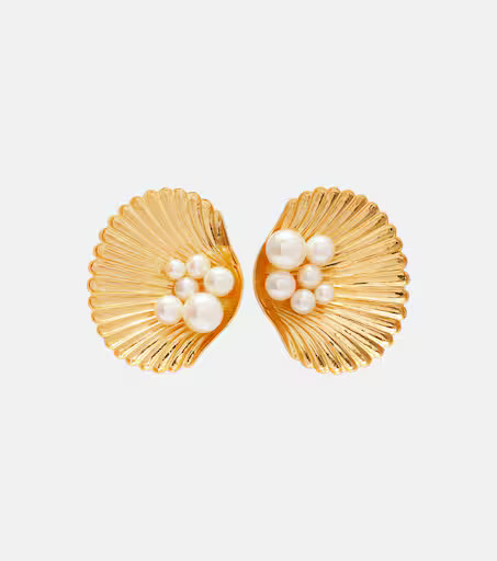 Maricela gold-plated earrings | Mytheresa (UK)