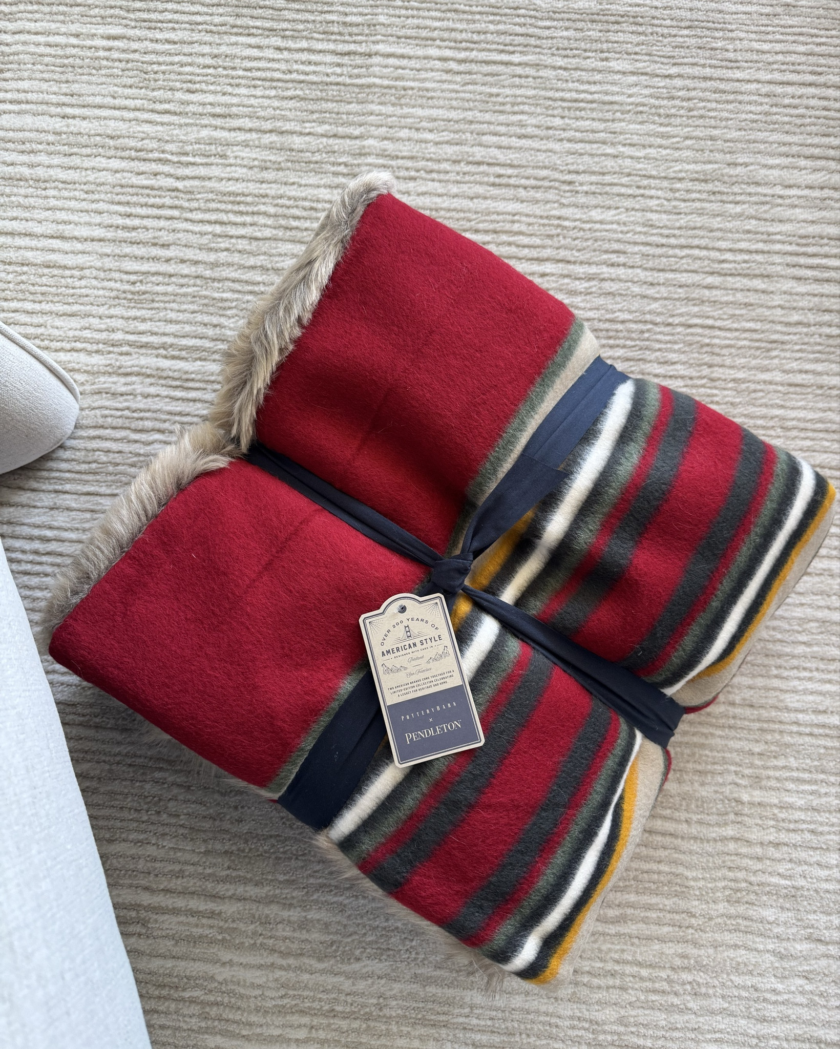 Probably the best collaboration ever. The Pottery Barn and Pendelton collab. I’m a huge fan of faux fur and this blanket is the perfect combination. Pendelton wool and faux fur. Genius! 

#LTKGiftGuide #LTKHome #LTKHoliday