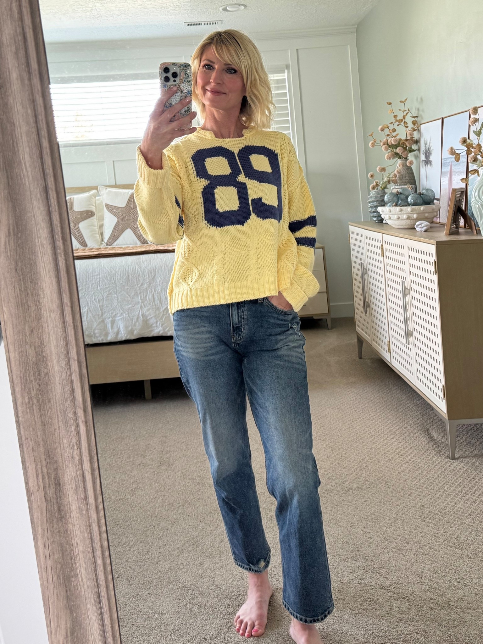This 89 sweater from Bohme is the cutest! 

#LTKOver40