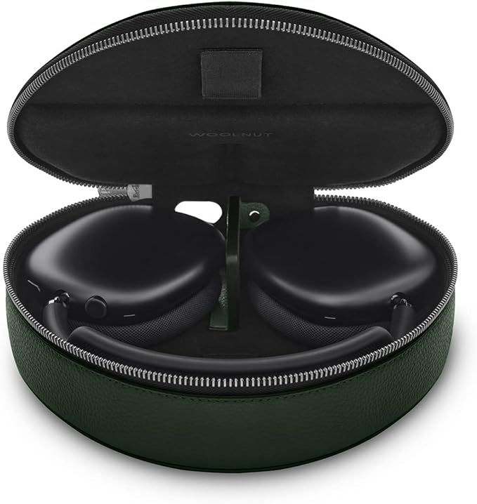 Woolnut Leather Case for AirPods Max - Green | Amazon (US)