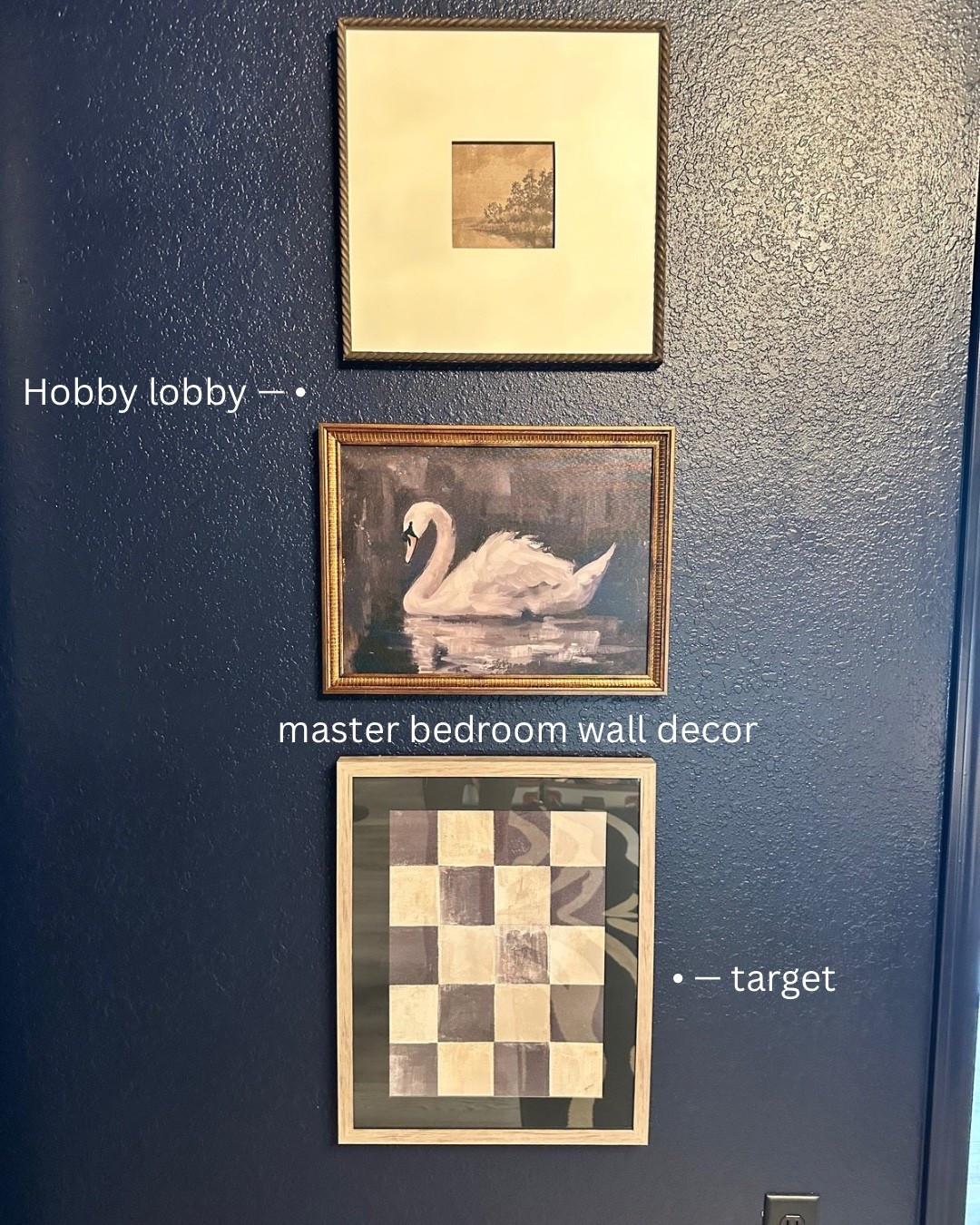 Home decor for our master — I’ve had this wall that’s needed something on it, I knew I wanted it to be multiple pictures stacked, just didn’t know which until I found these!

#LTKFindsUnder50 #LTKFamily #LTKHome