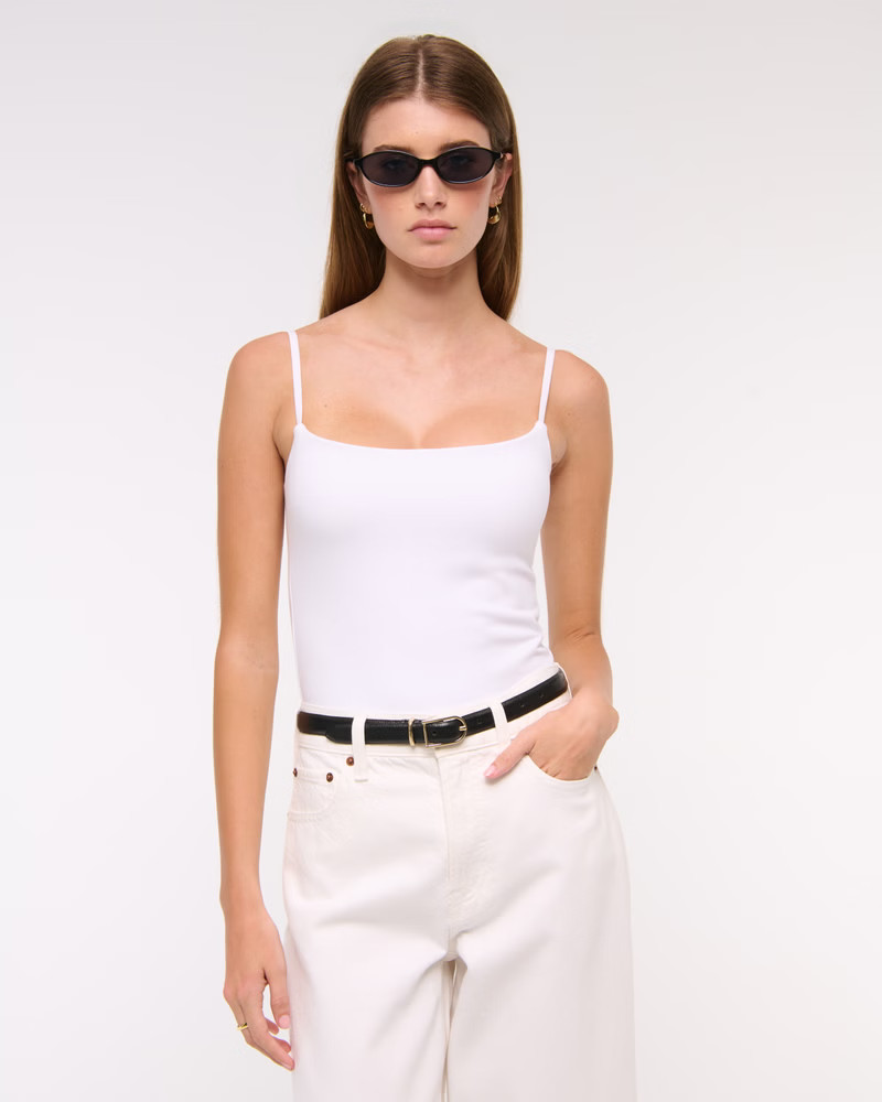 Bra-Free 90s Cami Bodysuit | Abercrombie & Fitch (US)