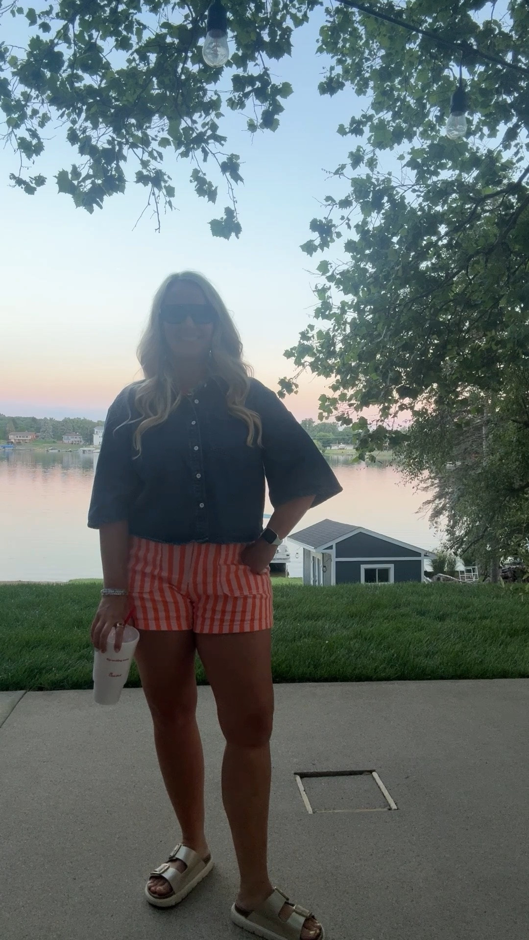 The easiest summer outfit! The shorts have a little stretch and are the perfect length I like! The top matches literally everything. I have never met a stripe that I didn’t like! 💕

#LTKgrwm #LTKootd #LTKdayinmylife
