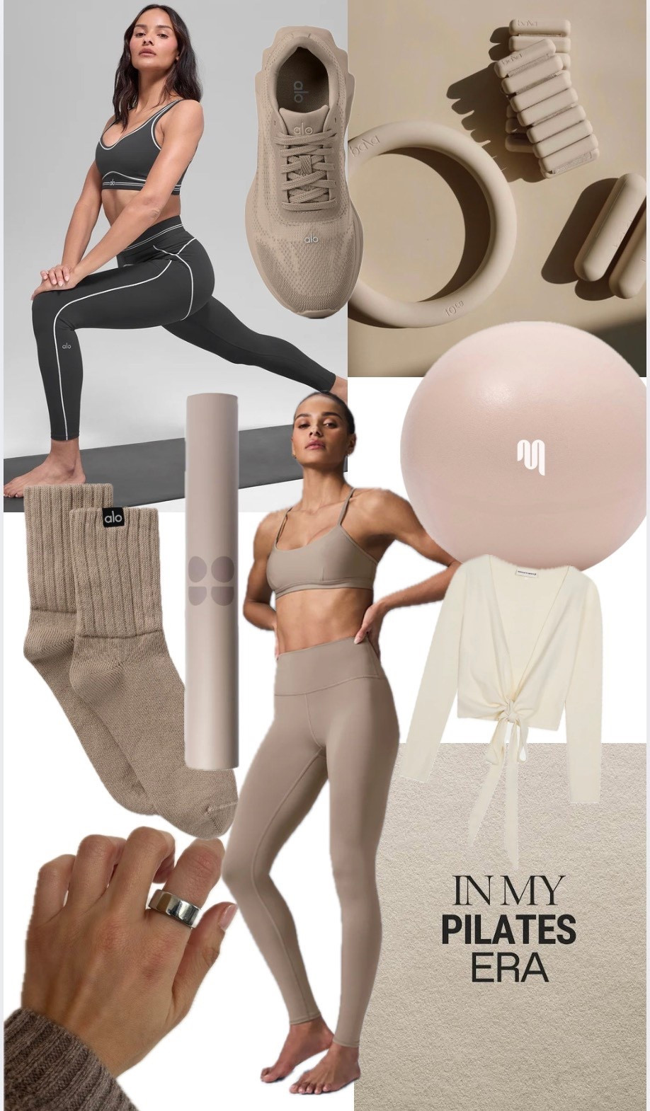 Pilates outfits and equipment for working out at home 🤎

#LTKbeauty #LTKfitness #LTKuk
