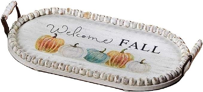 Harvest Tray - Welcome Fall - 2 Handles | Amazon (US)
