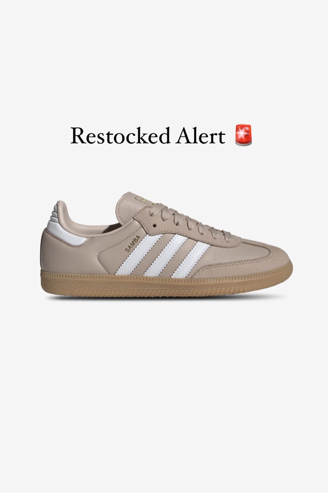 Tan adidas finally restocked! #adidas #sneakers 

#LTKShoeCrush #LTKSeasonal #LTKHoliday