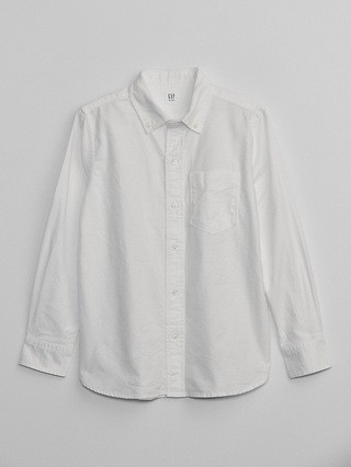 Kids Uniform Oxford Shirt | Gap Factory
