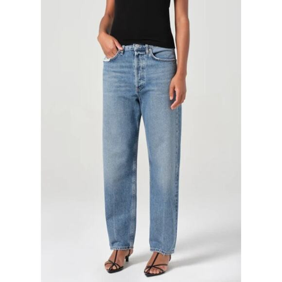 Agolde 90s Mid Rise Straight Leg Jeans in Hooked | Poshmark