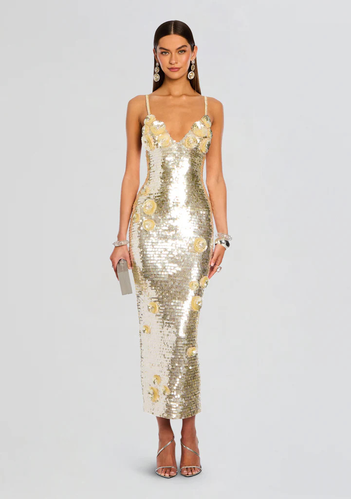 Ines Embroidered Dress | Retrofete