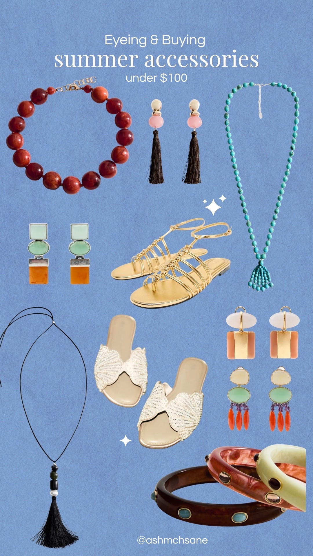 Eyeing and buying - summer accessories under $100

#LTKSeasonal #LTKootd #LTKgrwm