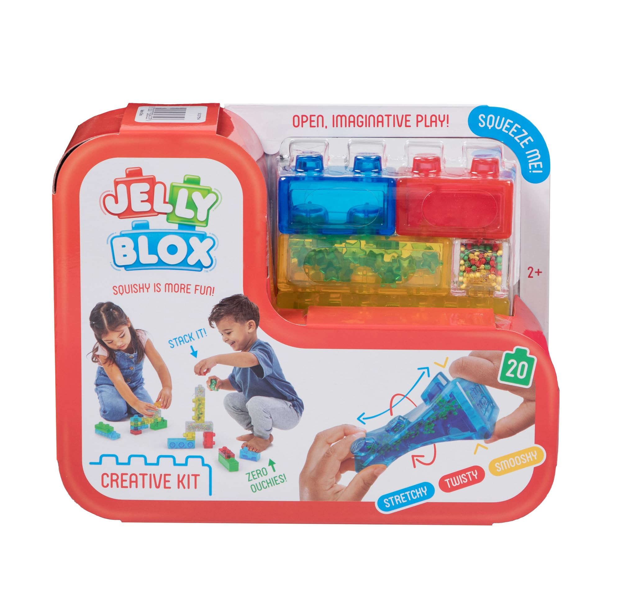 Goliath Jelly Blox Creative Kit | Includes 20 Blocks | Toddler & Preschool Building Blocks Kids C... | Amazon (US)