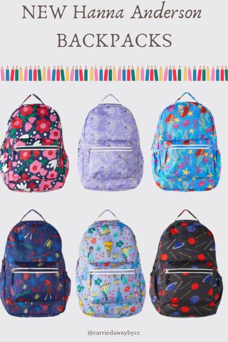 NEW Hanna Anderson Backpacks for back to school ✏️ 

#LTKBacktoSchool
