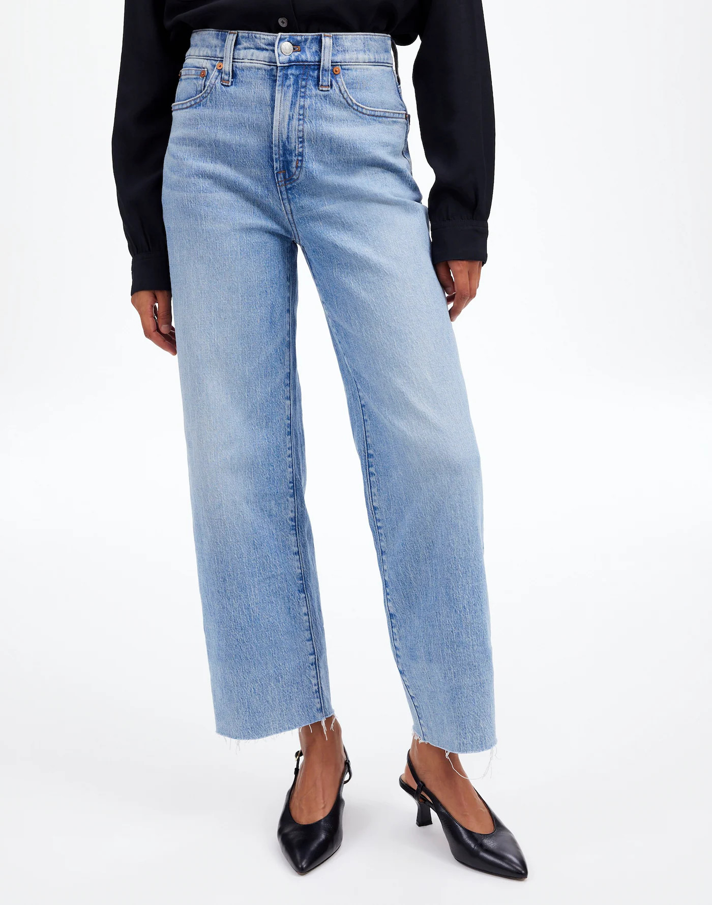 The Perfect Vintage Wide-Leg Crop Jean | Madewell