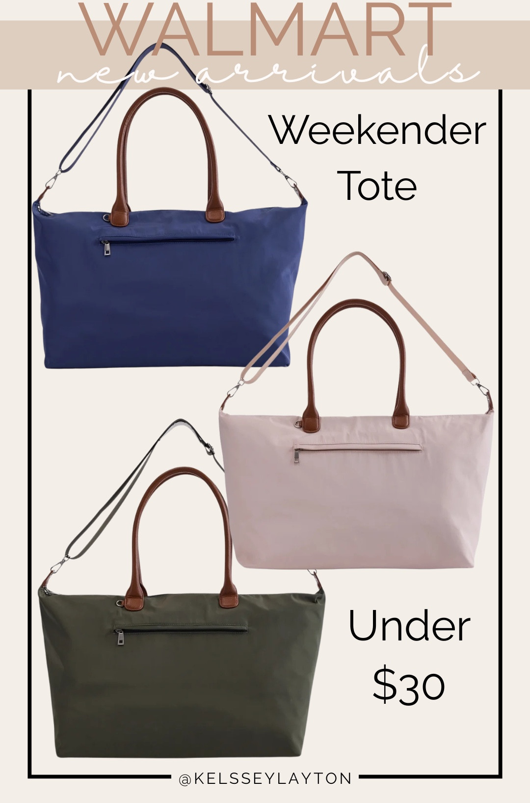 Walmart new arrival, Walmart style, weekender tote bag

#LTKootd #LTKTravel
