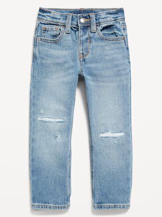 Unisex Straight Ripped Stretch Jeans for Toddler | Old Navy (US)