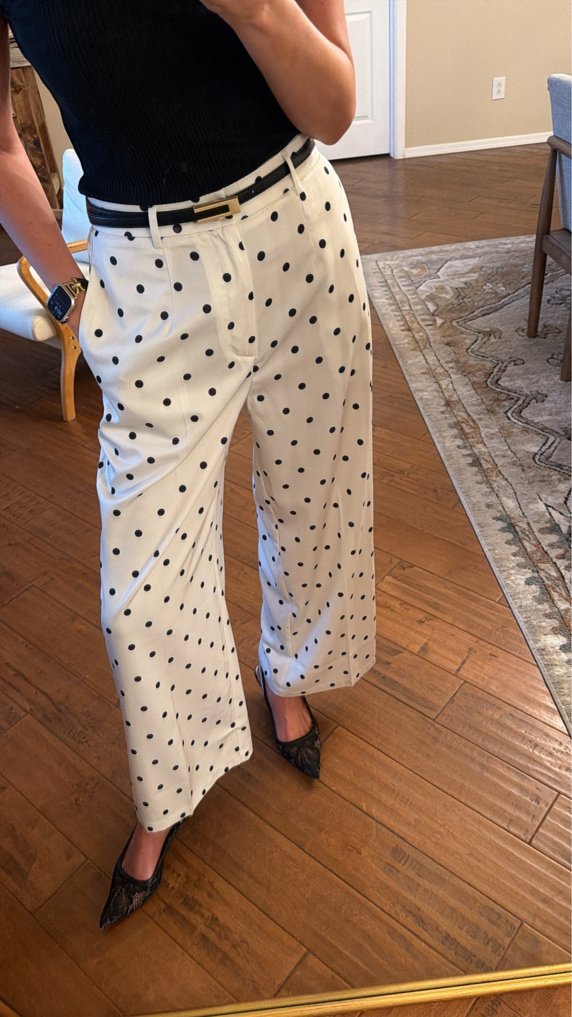 Amazon high-waisted polka dot dress pants

#LTKdayinmylife #LTKgrwm #LTKootd