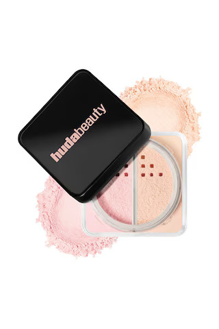 Huda Beauty Easy Bake Loose Powder Duo in Cherry Peach. | Revolve Clothing (Global)