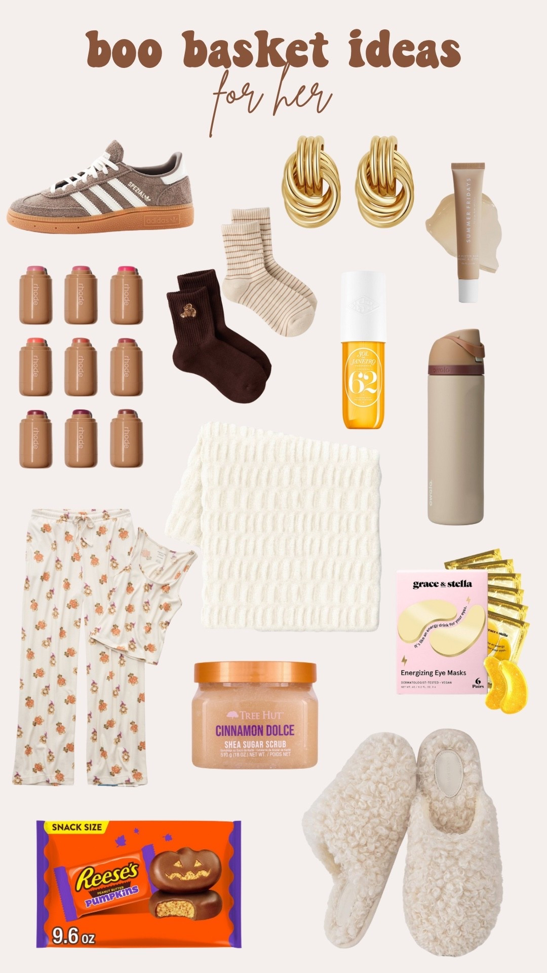 boo basket inspo for her 🧸🧦