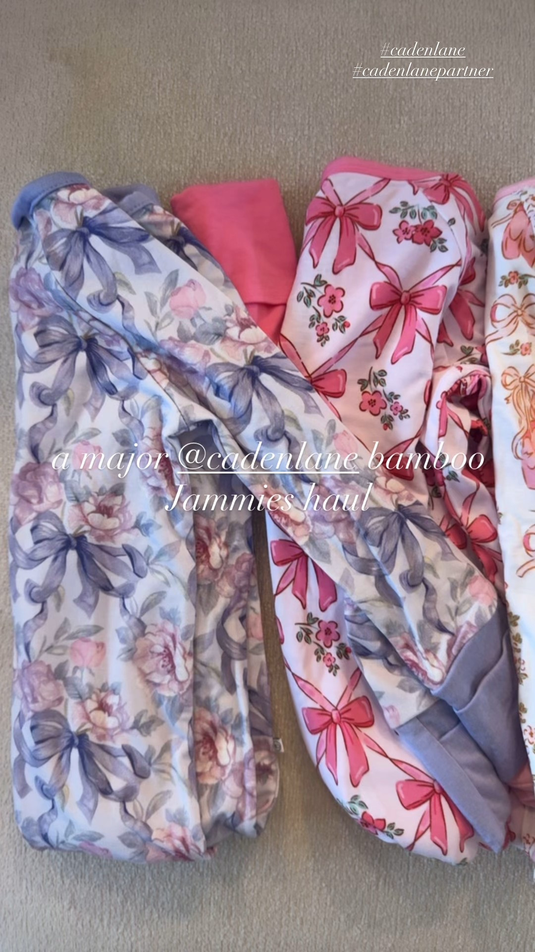 Caden lane pj haul for baby, toddler & mommy! 

#LTKBaby #LTKKids