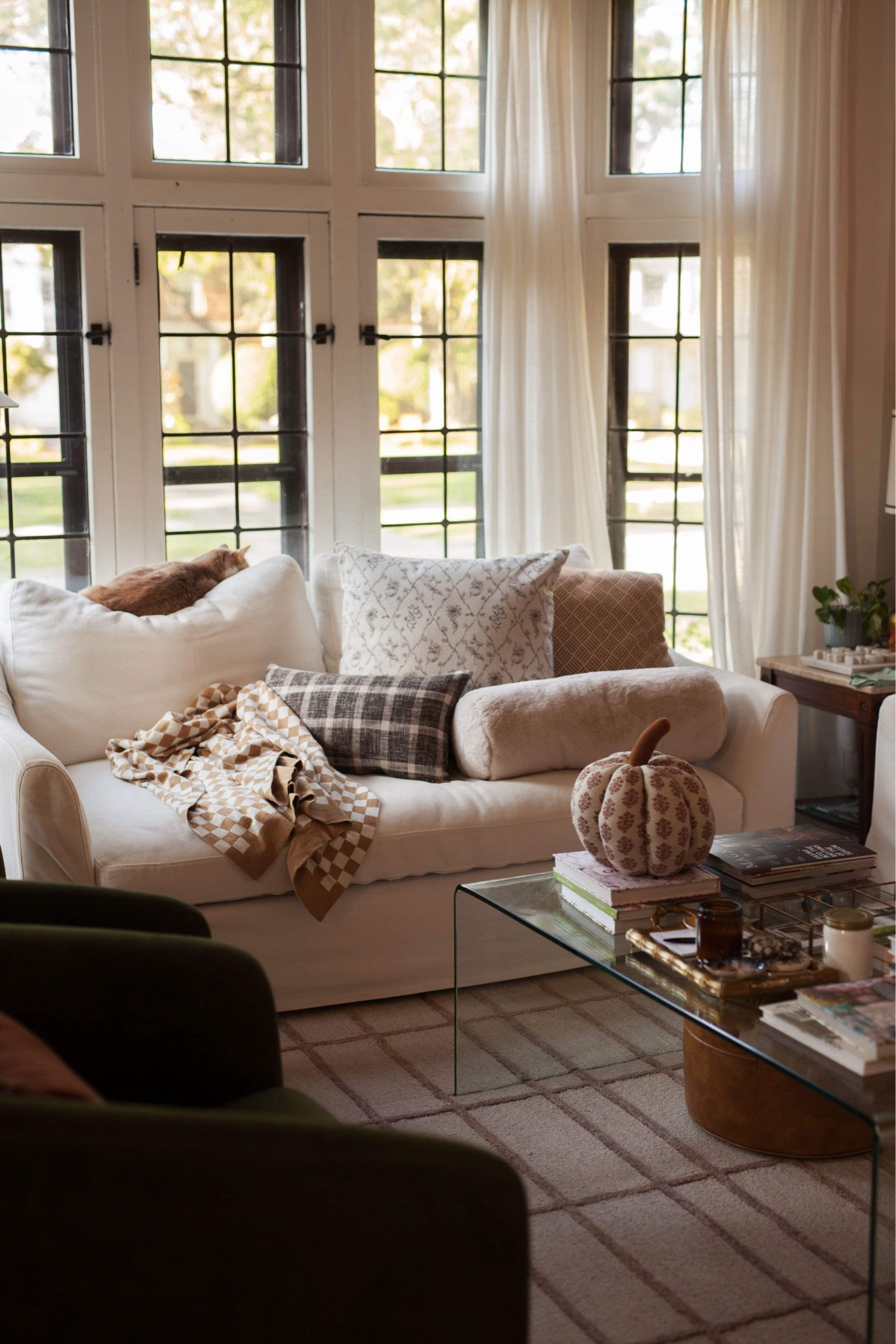 Fall living room inspiration. I added new fall pillows and throw blankets to cozy up the space. 

#fallhome #falldecor #falllivingroom 



#LTKHome #LTKSaleAlert