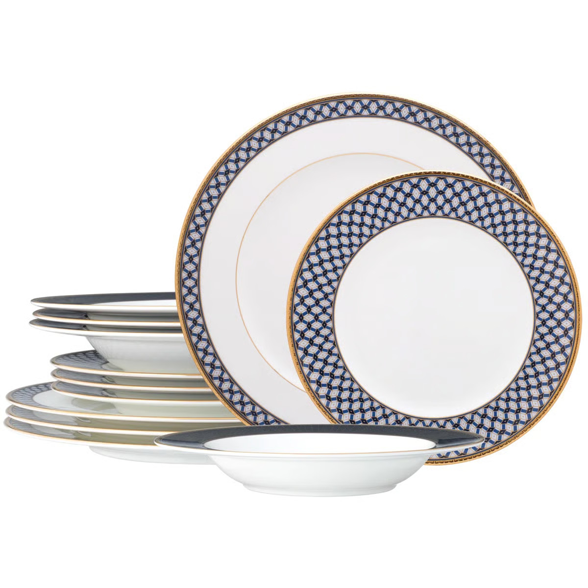 Noritake Blueshire 12-Piece Dinnerware Set, Service For 4 | Wayfair North America