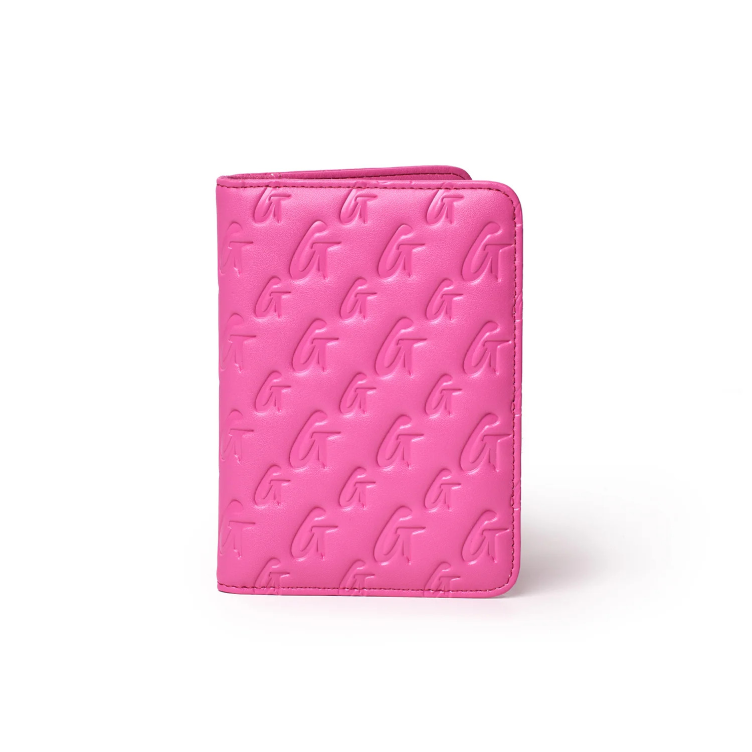 MONOGRAM PASSPORT HOLDER - HOT PINK | Glam-Aholic Lifestyle