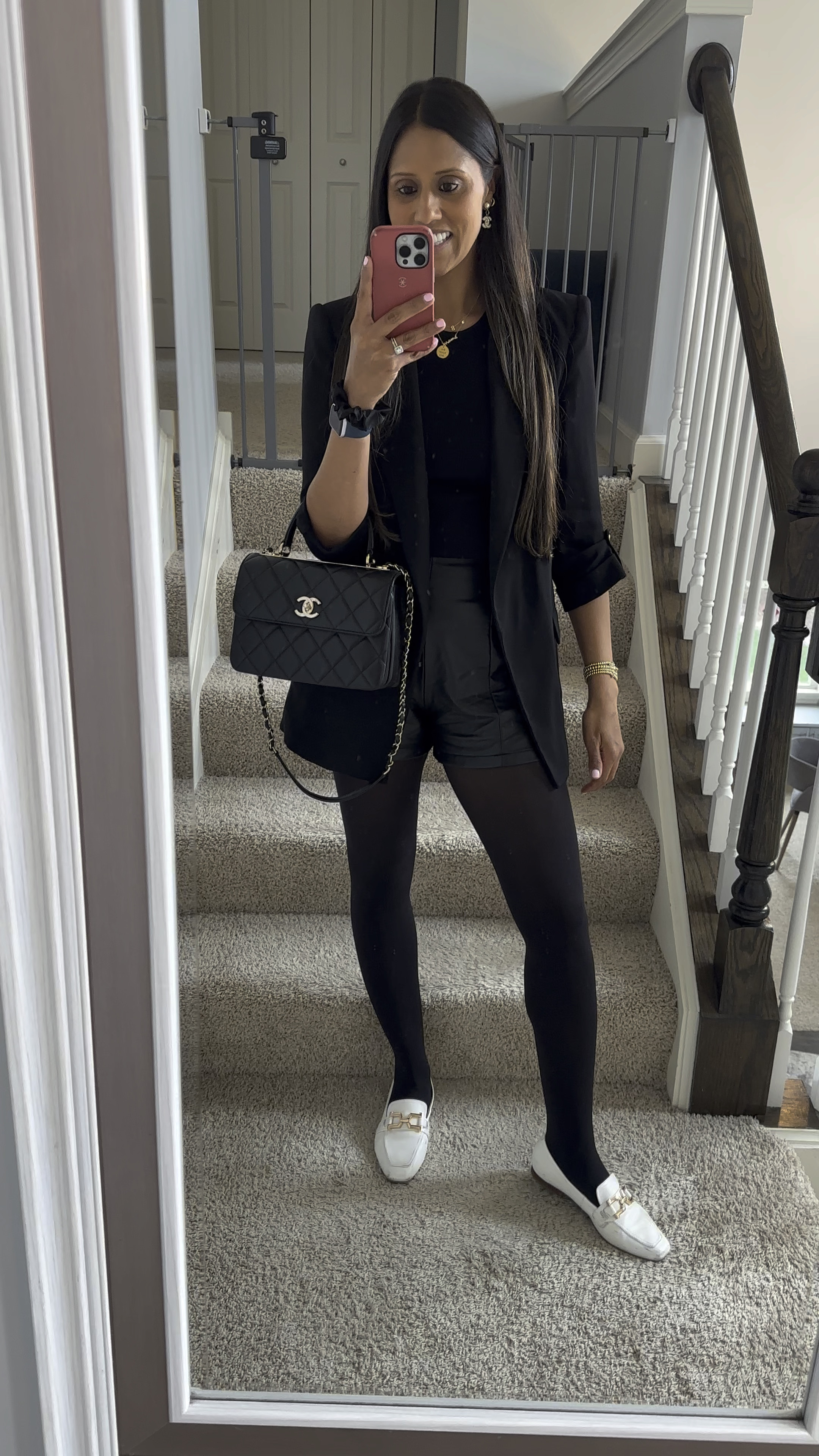 Triple black and my new purse to celebrate my husband’s birthday! My favorite shorts from Amazon

#LTKVideo #LTKstyletip #LTKfindsunder50