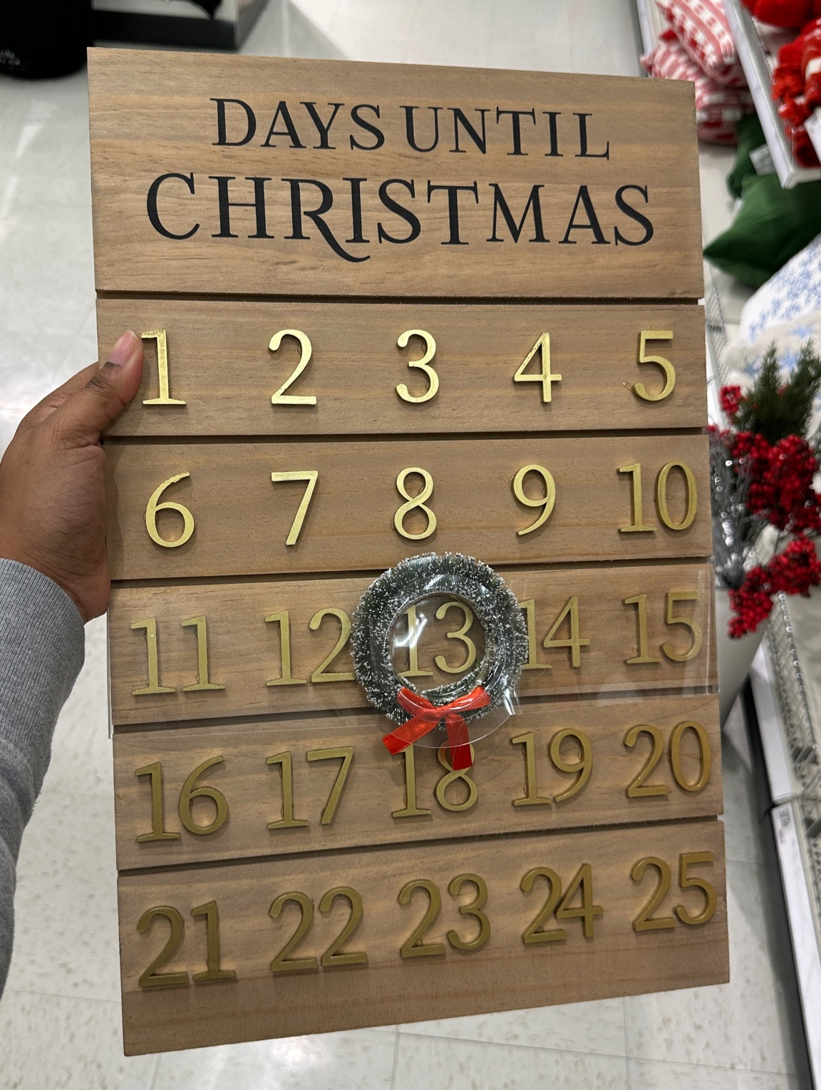 Super cute Days Until Christmas Countdown calendar🎄

#LTKFindsUnder50 #LTKGiftGuide #LTKSeasonal