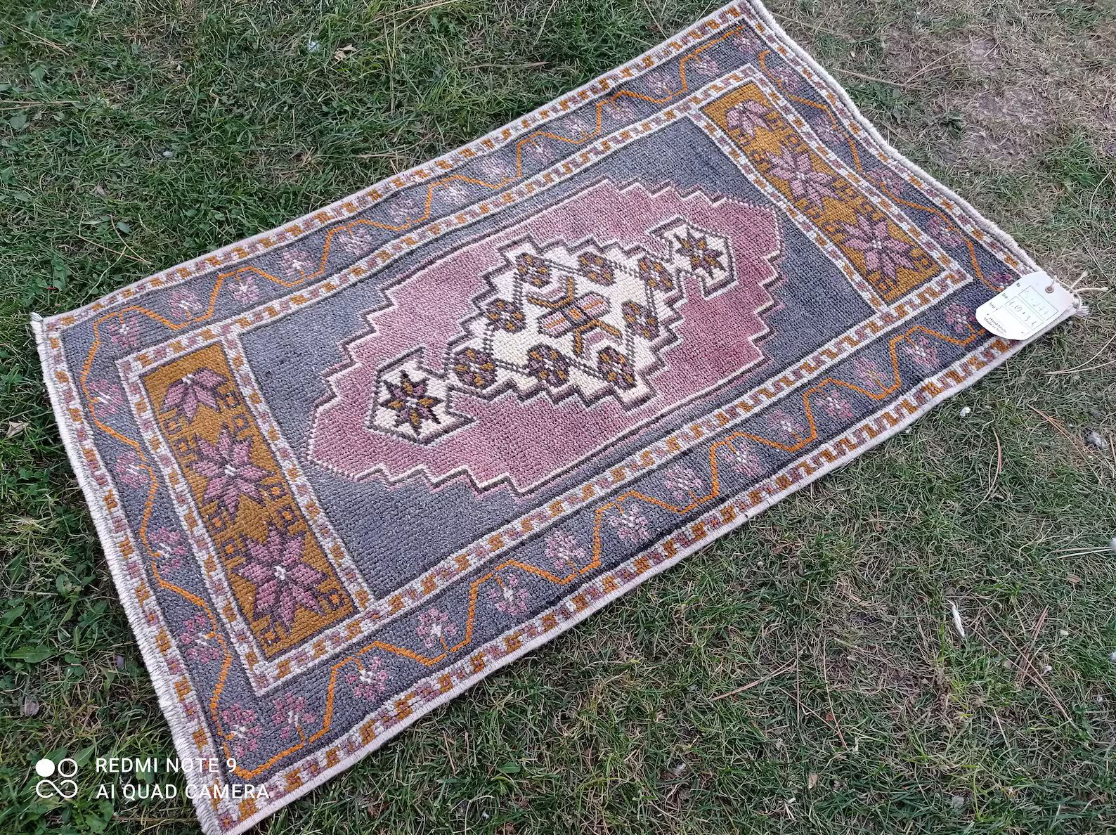 2x3 Oushak Mats, Bathroom Mats,2x3 Vintage Rug, 2x3 Doormats, Pink Handmade Rug, 2x3 Antique Mats... | Etsy (US)