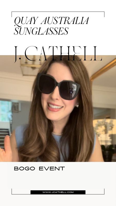 I love having a pair of sunglasses for every occasion depending on the style of clothes I'm wearing. @QuayAustralia has made it so easy with all of their fabulous styles to choose from. I am particularly fond of their polarized sunglasses! I've linked all of my favorite pairs, so take advantage of their BOGO Event 5/25-5/29
#sponsored

#LTKstyletip #LTKsalealert