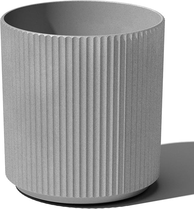 Veradek Mason Series Demi Planter - Large Round Planter for Indoor or Outdoor Patio/Balcony | Mad... | Amazon (US)