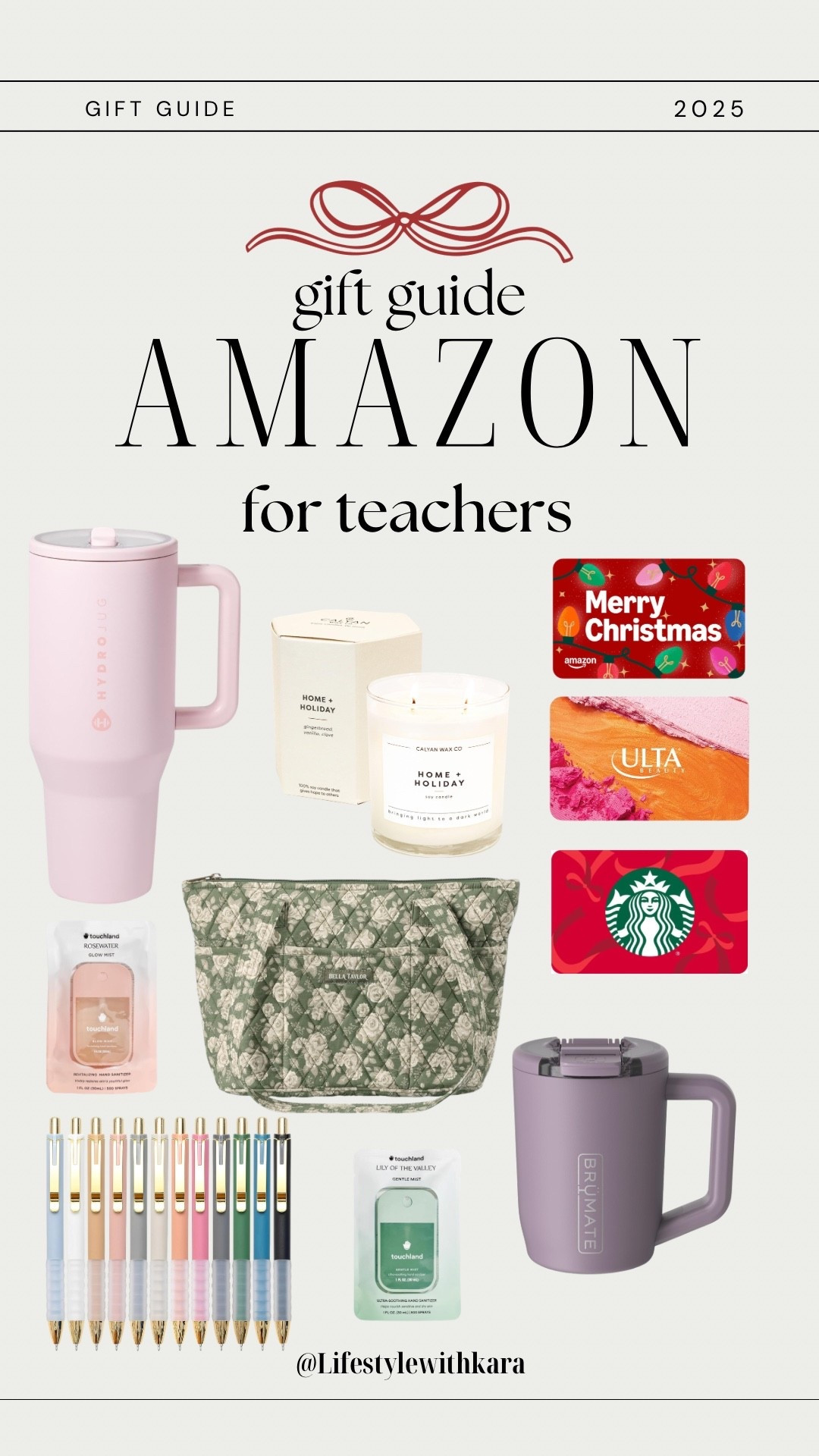 Amazon gifts perfect for teachers & daycare providers! Love to fill a cute cup with a gift card or two 💗🎁

#LTKKids #LTKGiftGuide #LTKHoliday