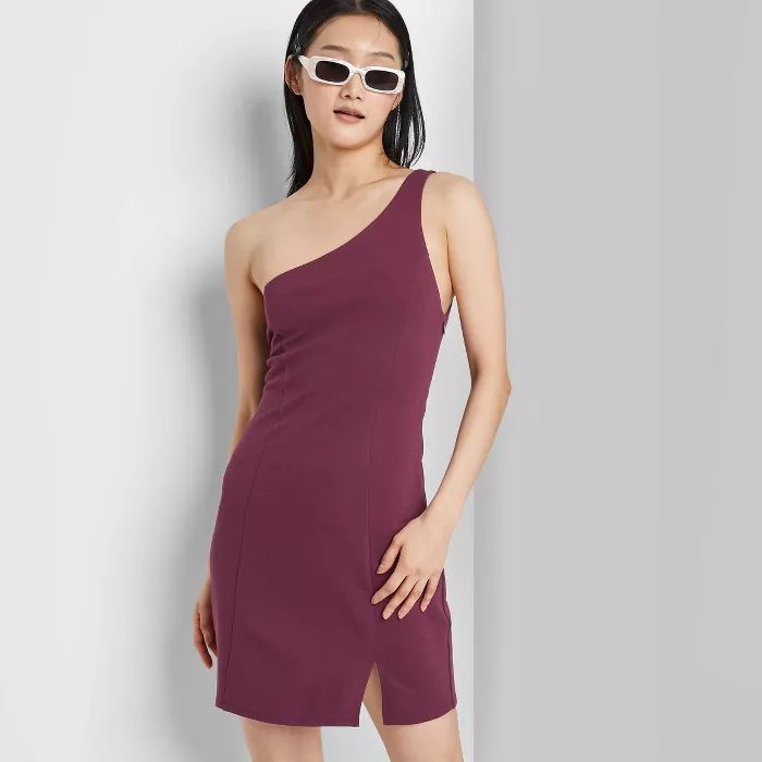 Women's One Shoulder Bodycon Dress - Wild Fable™ | Target