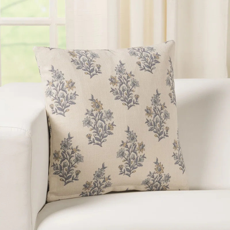 Birch Lane™ Weatherford Floral Polyester Throw Pillow & Reviews | Wayfair | Wayfair North America