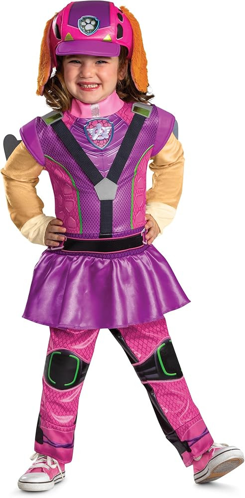 Disguise Toddler Paw Patrol Skye Deluxe Costume, Official Paw Patrol Movie 3 Dino Costume Outfit ... | Amazon (US)