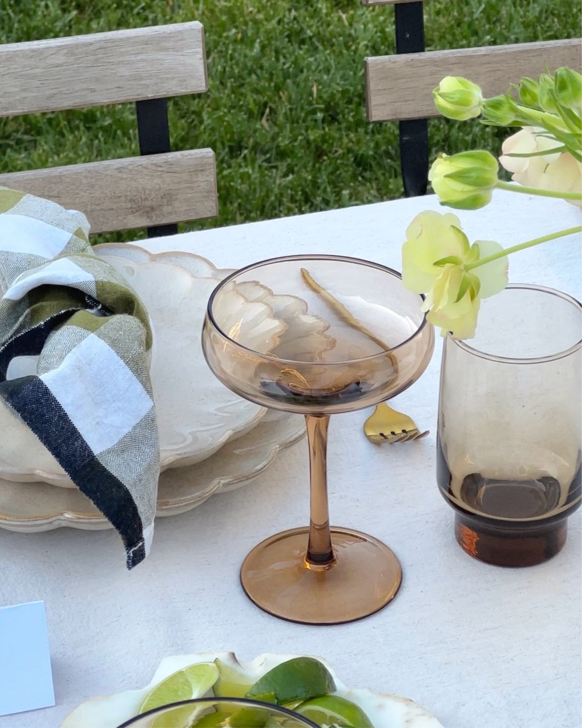 Brown tinted coupe glasses 🐎

#LTKunder50 #LTKhome