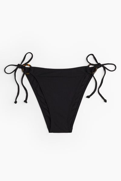 Tie Bikini Bottoms - Black - Ladies | H&M US | H&M (US + CA)