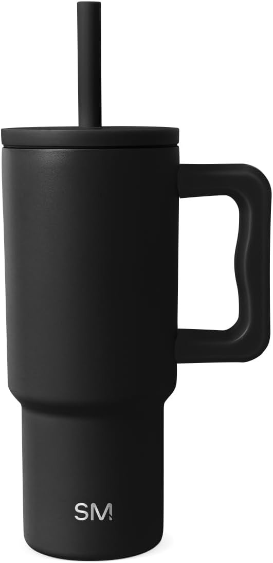 Simple Modern Kids 24 oz Tumbler with Handle and Silicone Straw Lid | Spill Proof and Leak Resist... | Amazon (US)