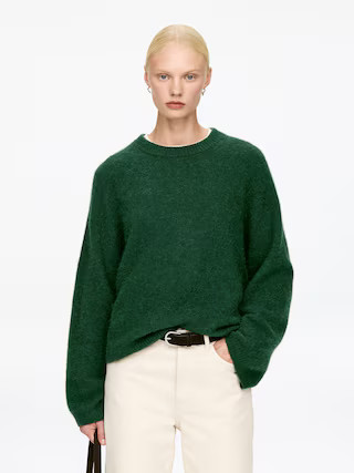 Alpaca-Wool Blend Jumper | Arket UK