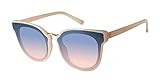 Jessica Simpson Women's J5865 Round Retro Sparkle UV Protective Sunglasses | Wear All-Year | Glam Gi | Amazon (US)