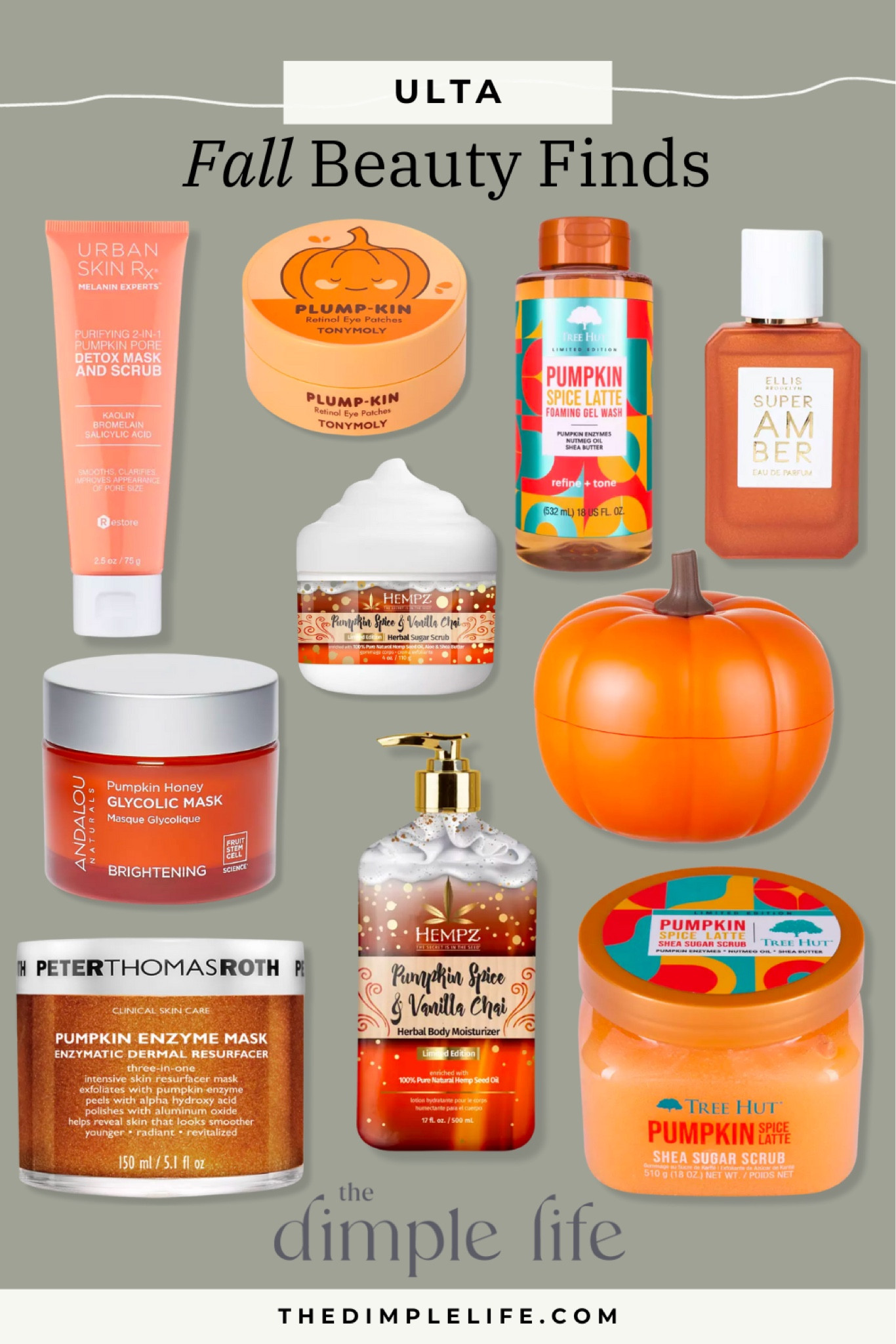 Fall in love with the beauty of the season at Ulta!  Explore the enchanting world of pumpkin-spiced beauty finds. #UltaBeauty #FallBeautyFinds #PumpkinSpiced #AutumnGlam #BeautyEssentials



#LTKbeauty #LTKSeasonal