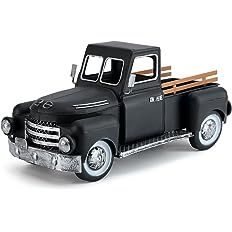 FLHJYF Farmhouse Black Truck Decor, Vintage Metal Truck Table Decor, Decorative Farm Tabletop Sto... | Amazon (US)