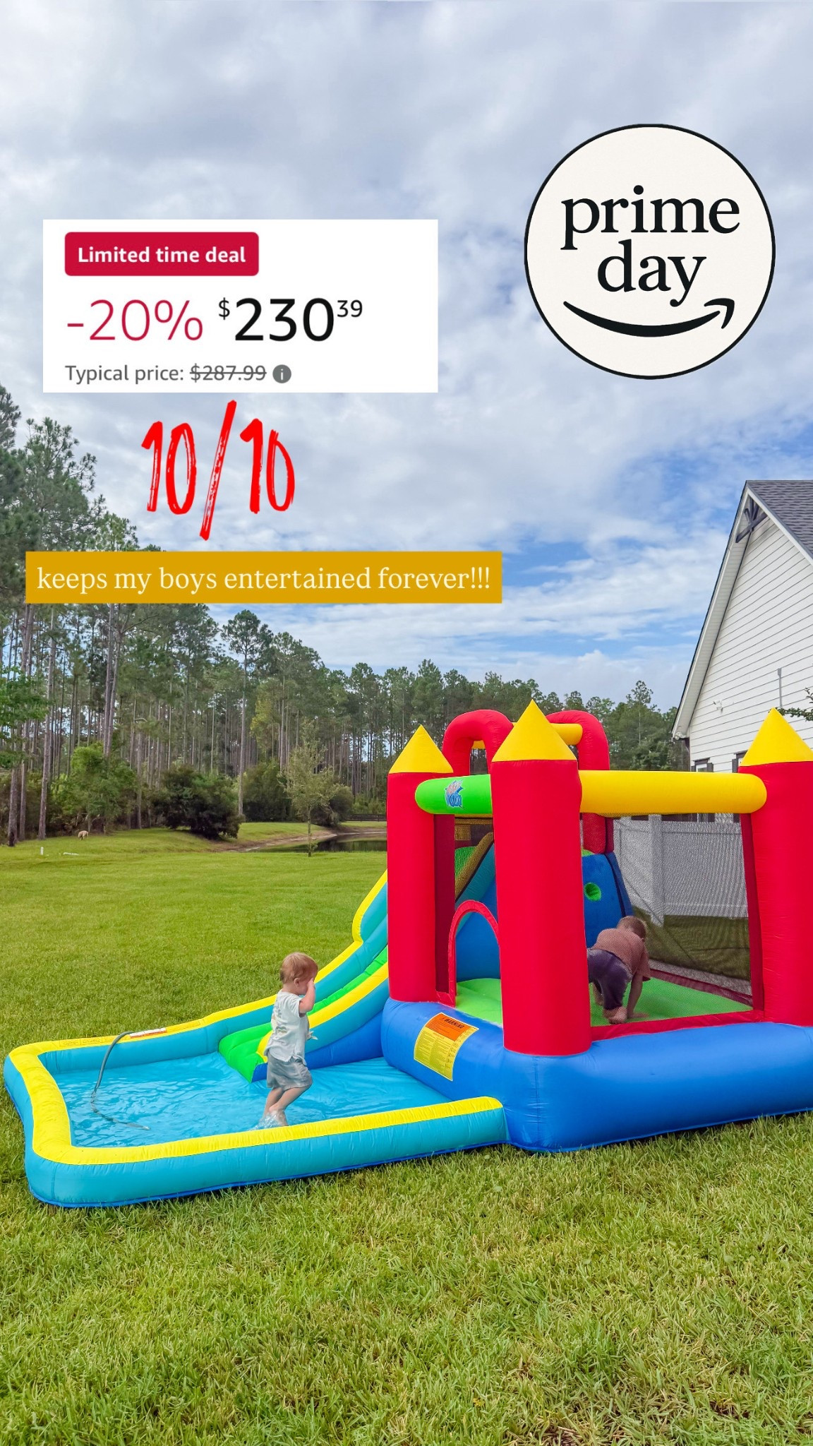 Prime Day Early Deal on this inflatable play set

#LTKKids #LTKFamily #LTKSaleAlert