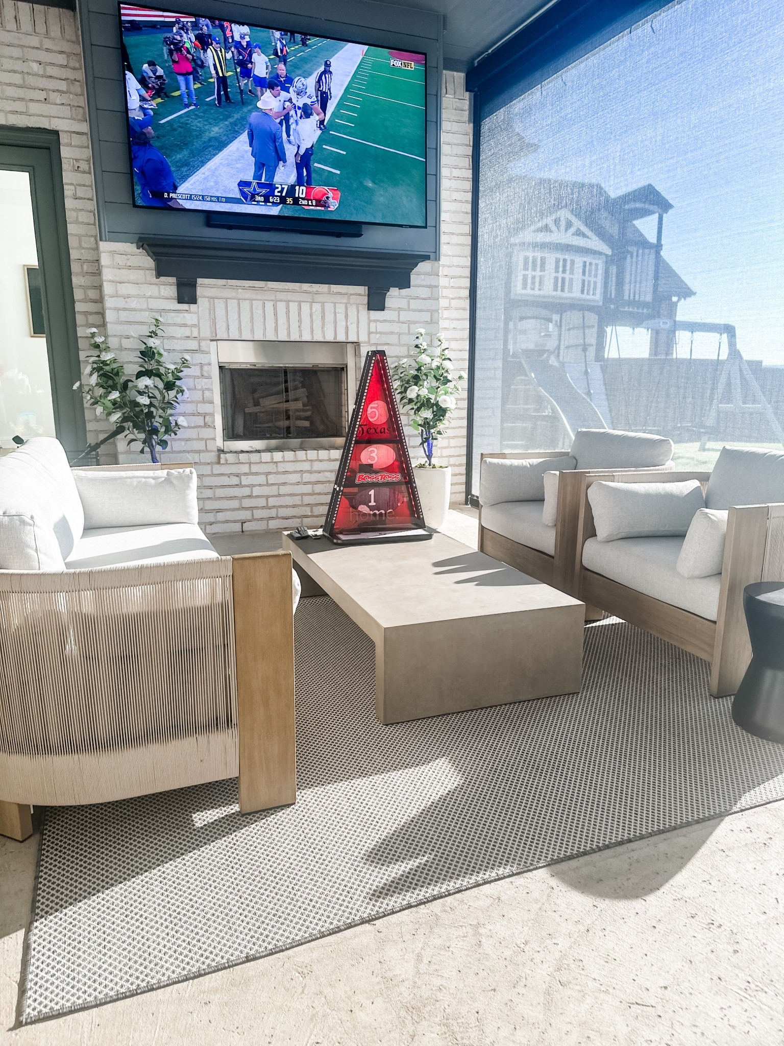 Covered patio. Patio furniture. Hosting area

#LTKHome #LTKStyleTip #LTKFamily